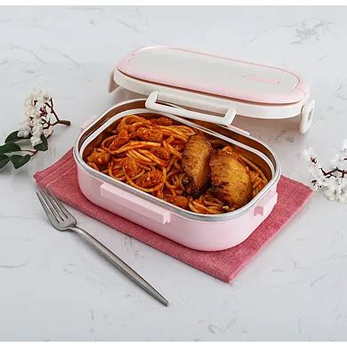 Lille Home 22oz Stainless Steel Leakproof Bento Lunch Box/Food 